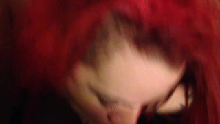 pink hair wife throating