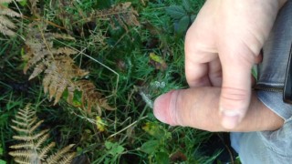 Boy Pissing in Public