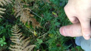 Boy Pissing in Public