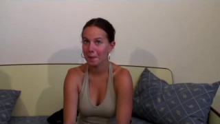 her first porn casting