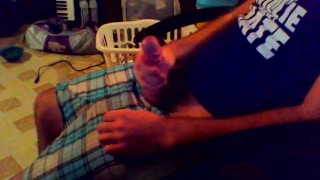 Tight Shorts Masturbating