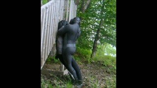 frogman outdoors verses dummy