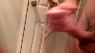 Young stud stroking cock 3