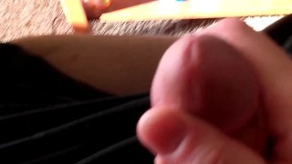 Young stud stroking cock 6