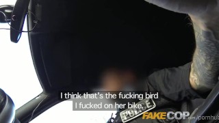 Fake Cop Anal slut gets cop cum in her butt