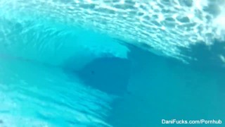 Dani Daniels and Cherie DeVille go for a swim