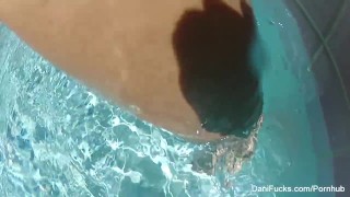 Dani Daniels and Cherie DeVille go for a swim