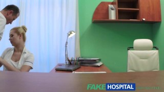 FakeHospital Sexy nurse gets creampied by doctor