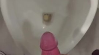 Toilet handjob