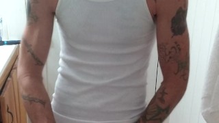 Daddy jerking off
