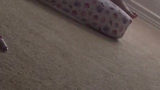 Alone with BBC dildo