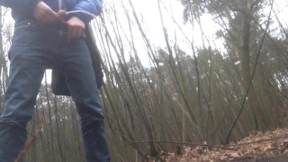 Taking a Piss in public place