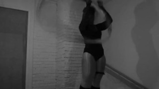 Pantyhose hoop dancing