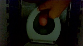 Jerking In Toilet Room