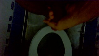 Jerking In Toilet Room
