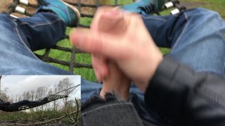 A short but horny public video