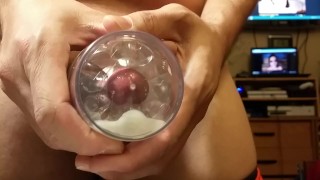 Fleshlight Quickshot internal cumshot