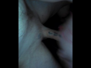 my wife loves this tattooed dick down her throat BEST THROAT JOB EVER