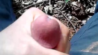 quick wank outside