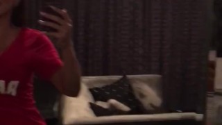 Rachel Starr shakes her dandelion