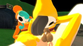 Futa Yellow Shygal Self suck 2.0