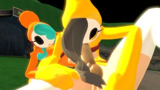 Futa Yellow Shygal Self suck 2.0