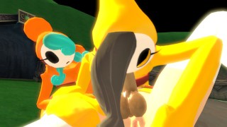 Futa Yellow Shygal Self suck 2.0