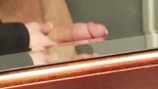 Jackin a big nut after a workout