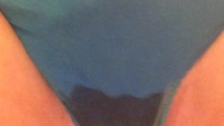 Playing in my Undies with Golden Showers (Shaved)