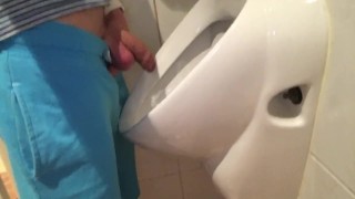 My dick and a urinal