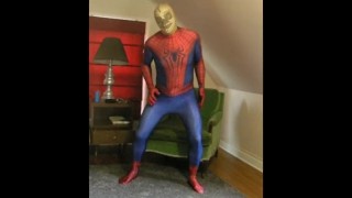 stocking skeleton masked spiderman