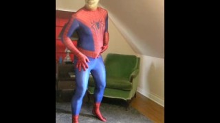 stocking skeleton masked spiderman