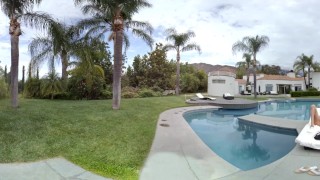 VR Bangers-[360°VR] Slutty LATINA Raven Bay masturbates and CUMMING LOUDLY
