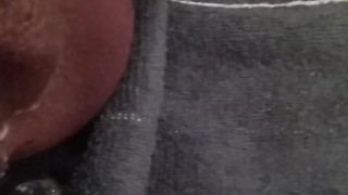 Shoving a Cucumber in my fat pussy