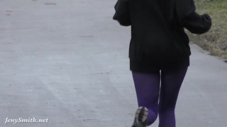 Jeny Smith - pantyhose training
