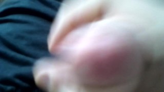 Masturbating Uncircumcised Cock