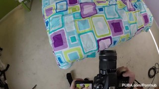 BTS footage with Marica Hase and London Keyes