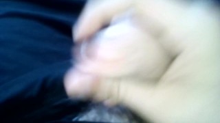 Stroking My Uncircumcised Cock