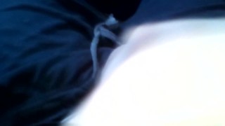 Stroking My Uncircumcised Cock