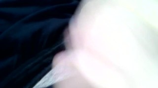 Playing With My Hairy Uncircumcised Cock