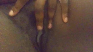 Shy Masked Girl Touches Herself