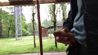 playing with my cock on football place