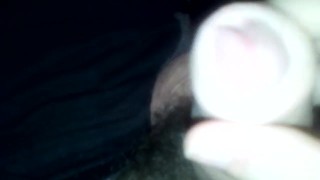 Playing With Hairy Uncircumcised Cock
