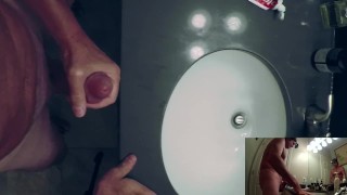 Shooting A Load After Pumping Up With A Bathmate Hydromax X-40