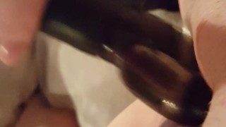 Chubby teens dildo makes her cum