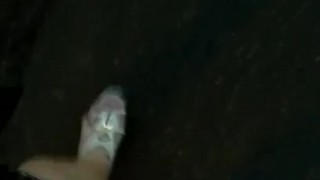 Walking around crossdressed