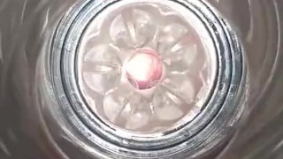 Internal cumshot POV.