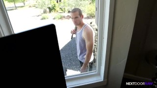 NextDoorRaw Caught Wanking Then Fucked Raw
