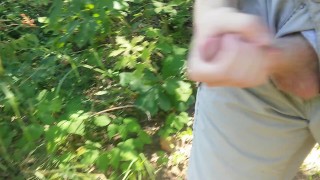 Jerk off in the Woods