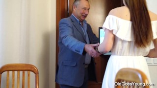 Old Goes - Teen Carol seduced by a man three times her age